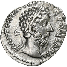Marcus Aurelius, Denarius, 176-177, Rome, Silber, SS+, RIC:373