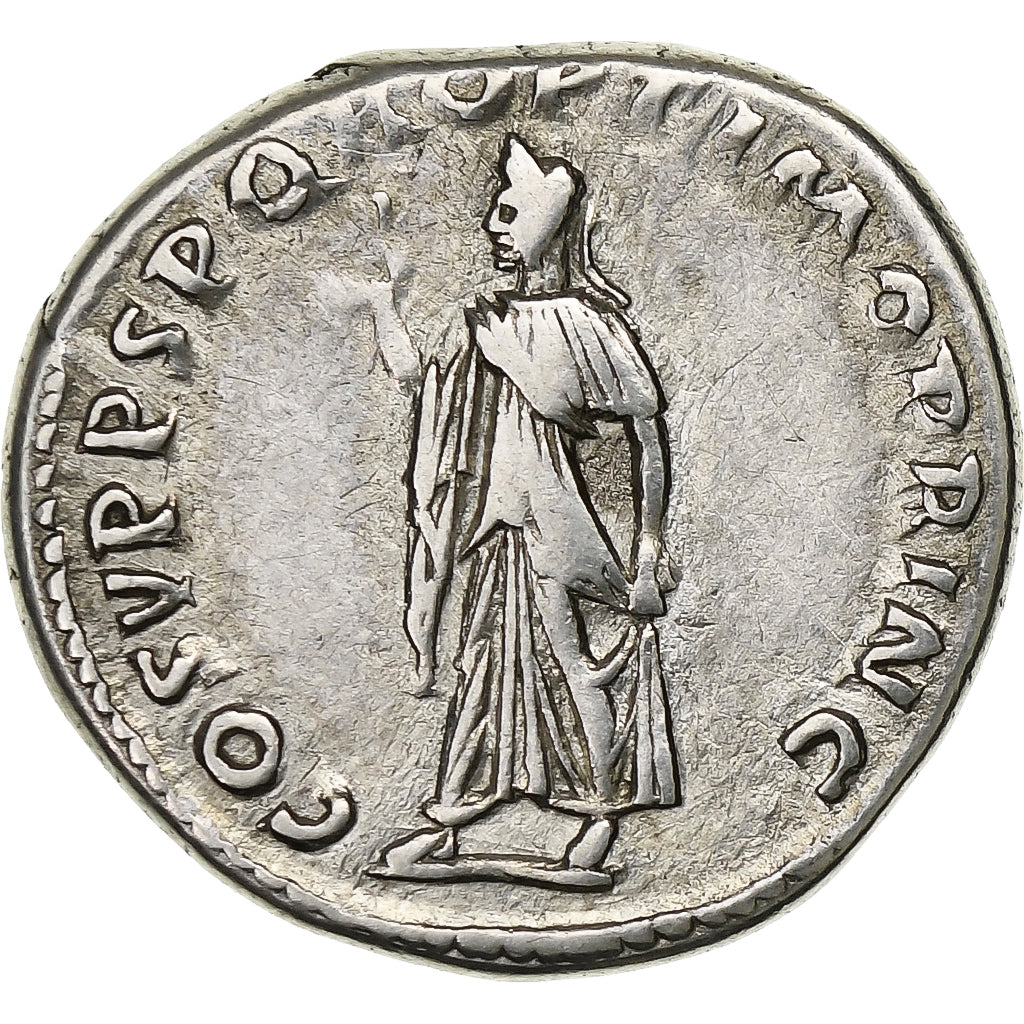 Trajan, Denarius, 103-111, Rome, Silver, AU(50-53), RIC:127