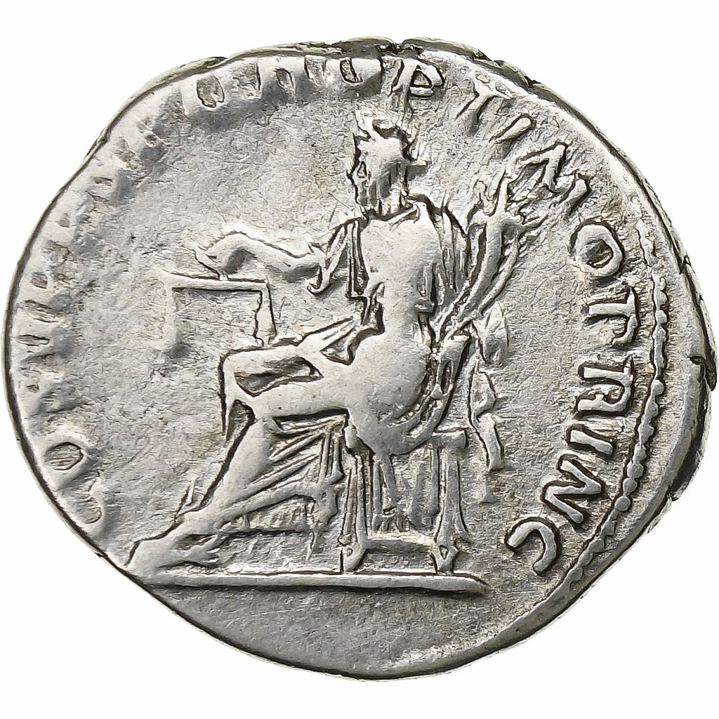 Trajan, Denarius, 103-111, Rome, Silver, EF(40-45), RIC:119