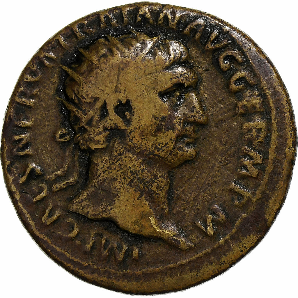 Trajan, Dupondius, 101-102, Rome, Bronze, VF(30-35), RIC:428