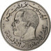 Tunisia, 1/2 Dinar, 1968, Pattern, Srebro, MS(60-62)
