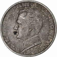 Monaco, Rainier III, 5 Francs, 1966, Argento, BB+