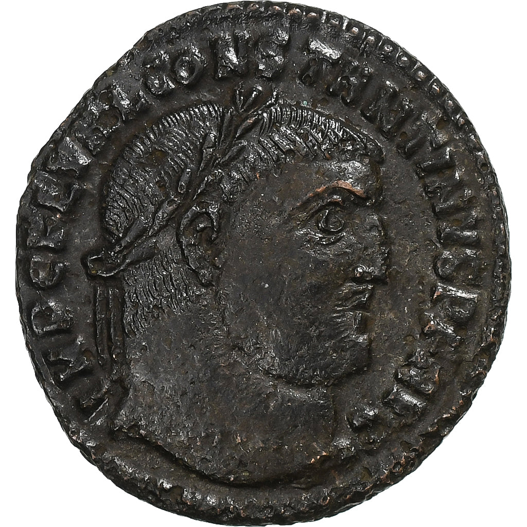 Constantine I, Follis, 313, Heraclea, Bronze, AU(55-58), RIC:75