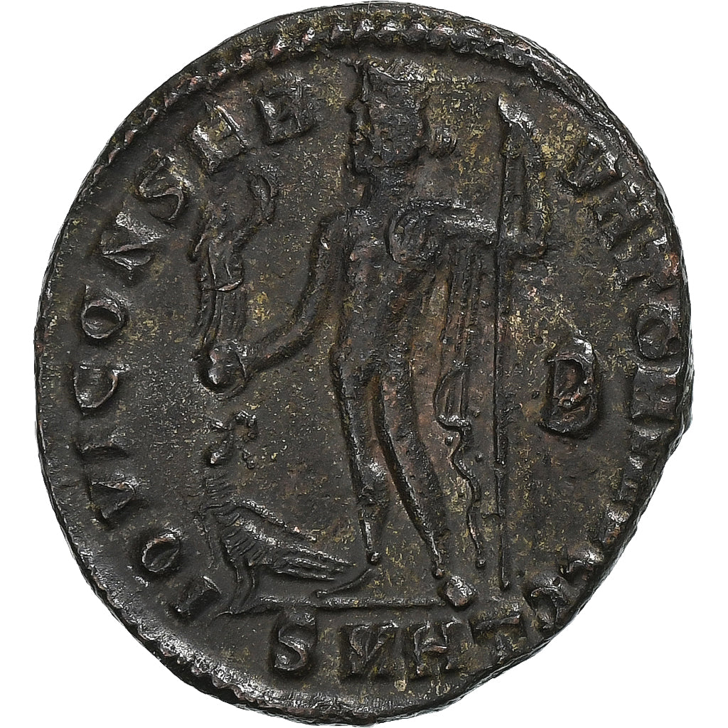 Constantine I, Follis, 313, Heraclea, Bronze, AU(50-53), RIC:75