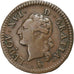 Frankreich, Louis XVI, Liard, 1791, Nantes, Kupfer, VZ, Gadoury:348