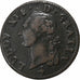 France, Louis XVI, Sol, 1791, Paris, 2nd semestre, Copper, VF(30-35)