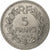 Frankreich, 5 Francs, Lavrillier, 1938, Paris, Nickel, VZ, Gadoury:760