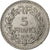 France, 5 Francs, Lavrillier, 1938, Paris, Nickel, AU(50-53), Gadoury:760