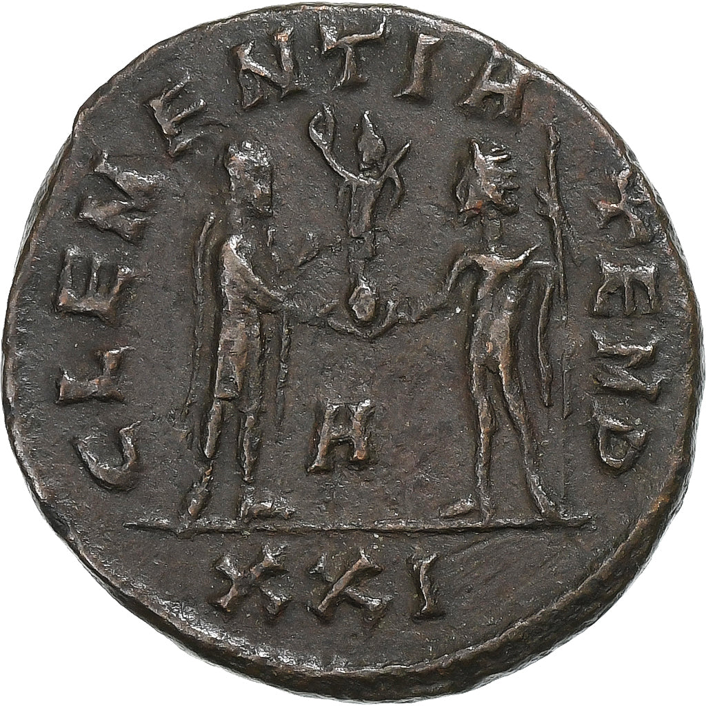 Numerian, Aurelianus, 283-284, Cyzicus, Billon, EF(40-45), RIC:463