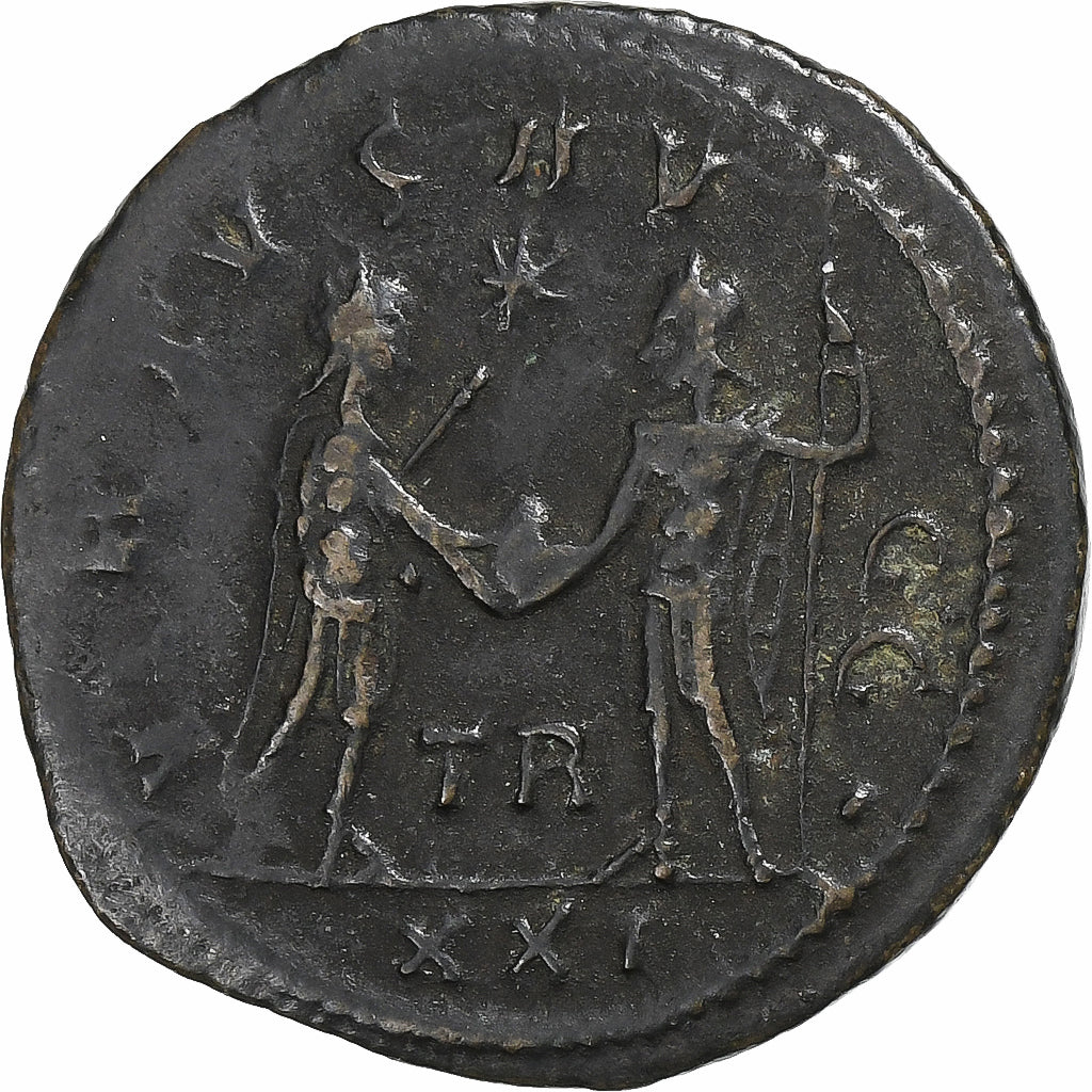 Numerian, Aurelianus, 282-283, Tripolis, Bronce, MBC, RIC:380