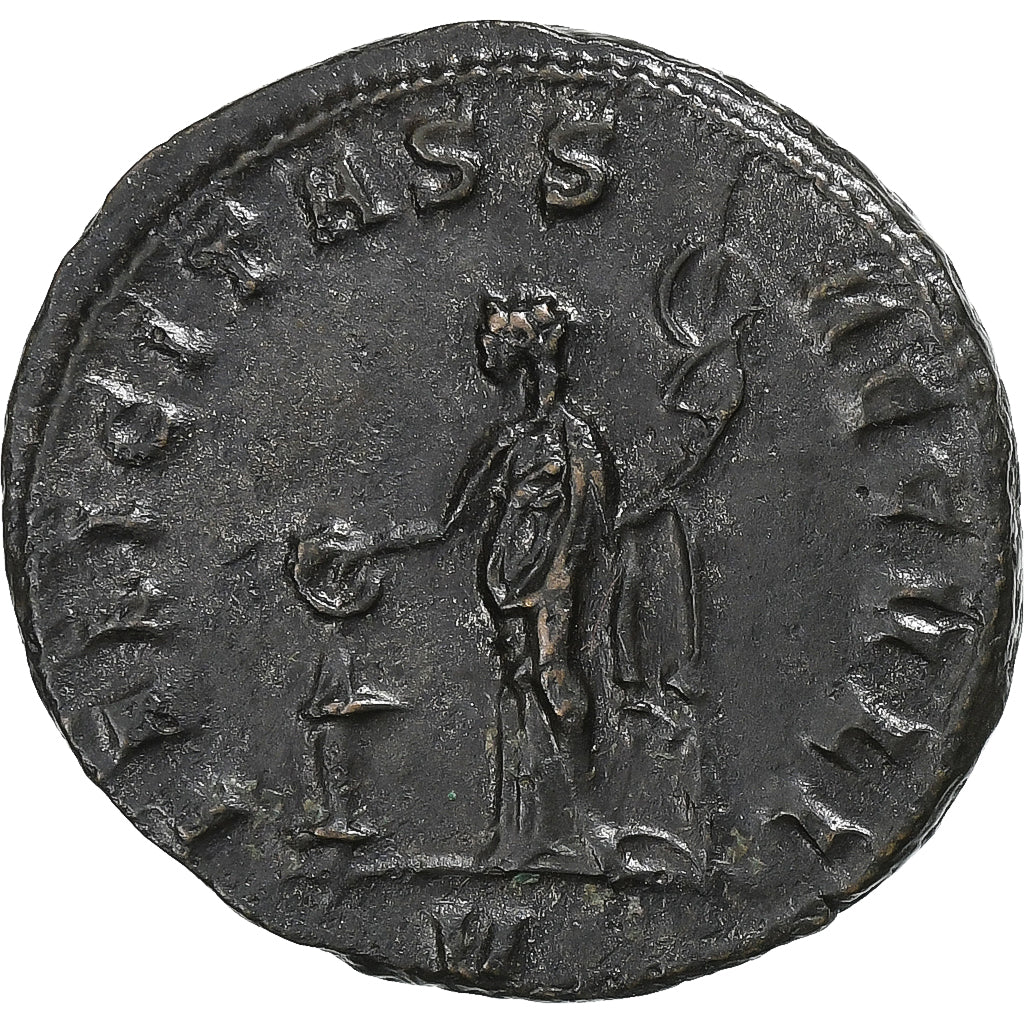 Tacitus, Antoninianus, 275-276, Siscia, Billon, AU(55-58), RIC:184
