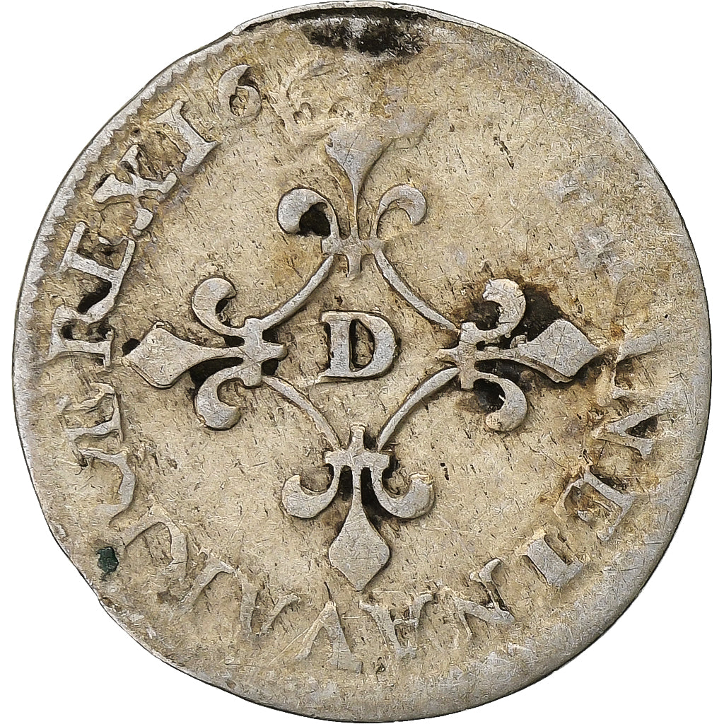 France, Louis XIV, 4 Sols des Traitants, 167[?], Vimy, Silver, VF(20-25)