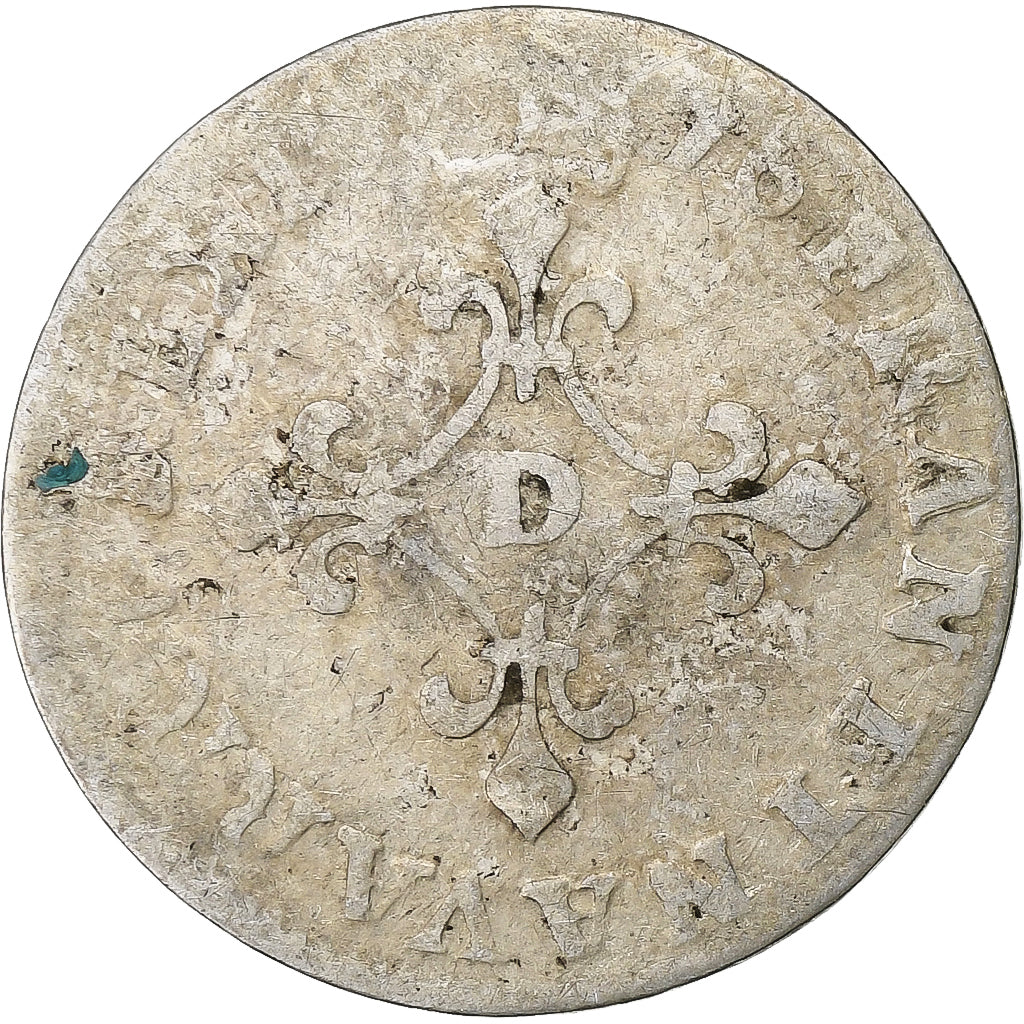 Francia, Louis XIV, 4 Sols des Traitants, 1676, Vimy, Argento, B+, Gadoury:103