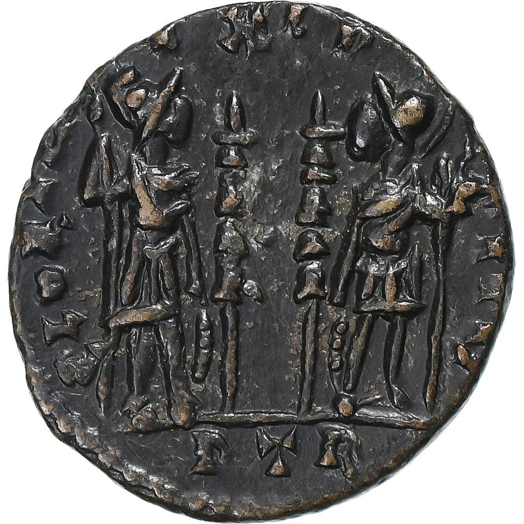 Constantius II, Follis, 324-337, Trier, Imitation, Bronze, VZ