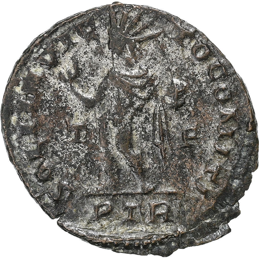 Constantijn I, Follis, 310-313, Trier, Bronzen, PR, RIC:870