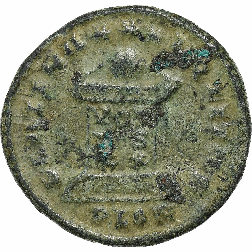 Crispus, Follis, 323-324, London, Bronze, SS+, RIC:281