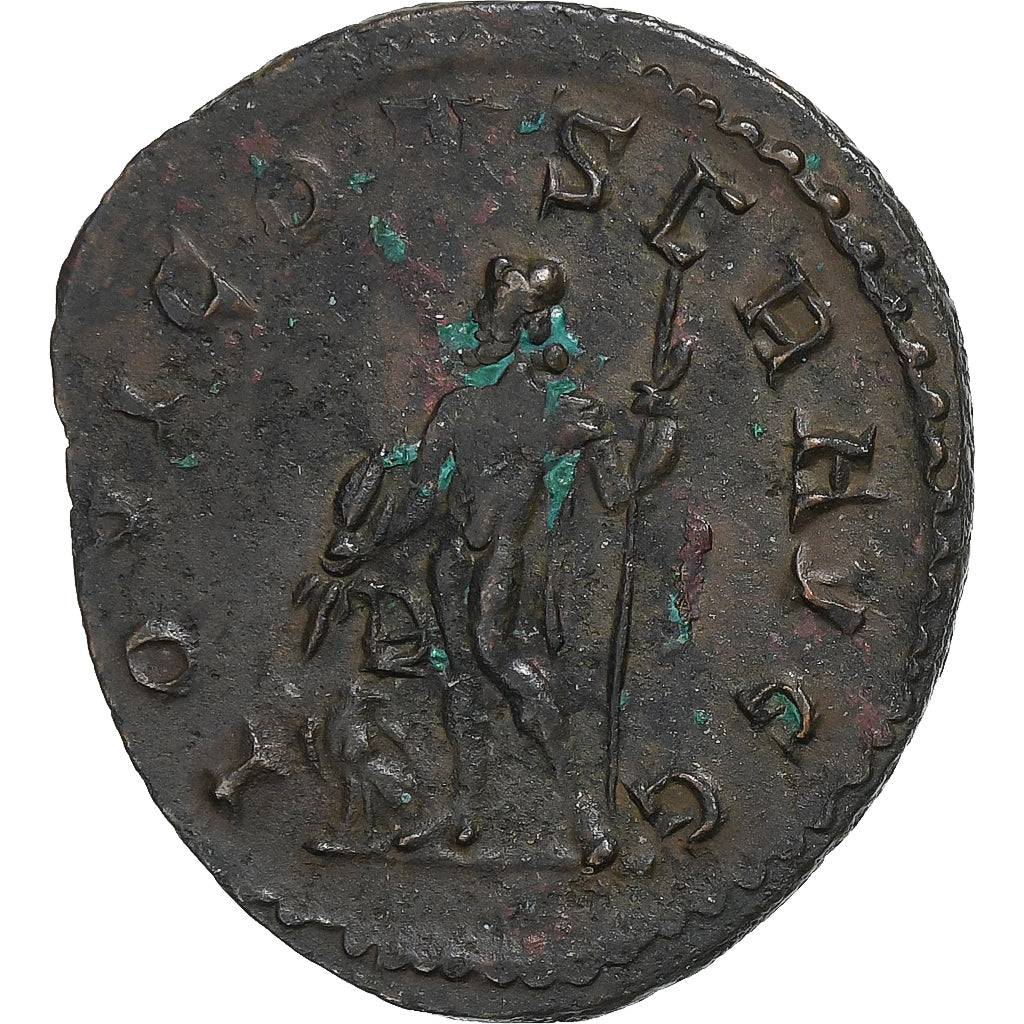 Diocletianus, Antoninianus, 287-288, Lyon - Lugdunum, Billon, ZF+, RIC:35