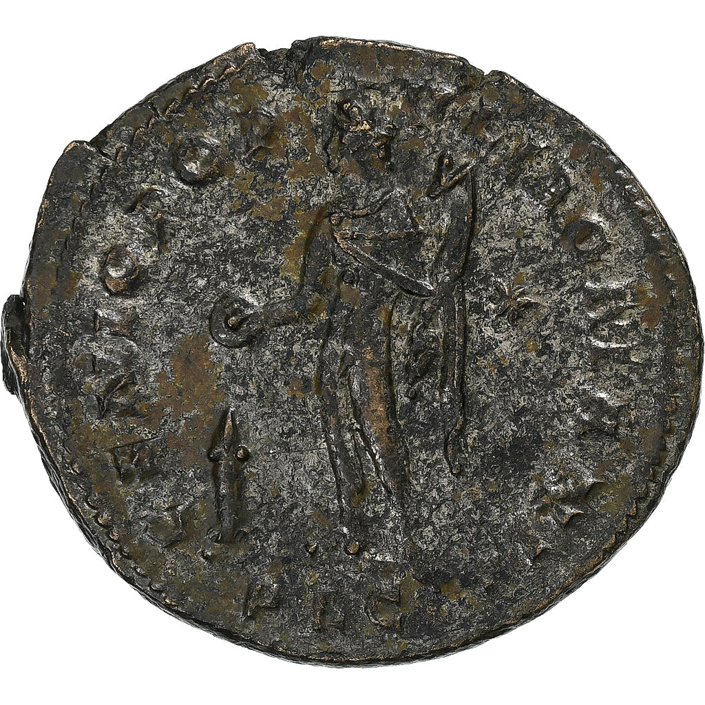Galerius, Follis, 305-307, Lugdunum, Bronze, AU(50-53), RIC:183