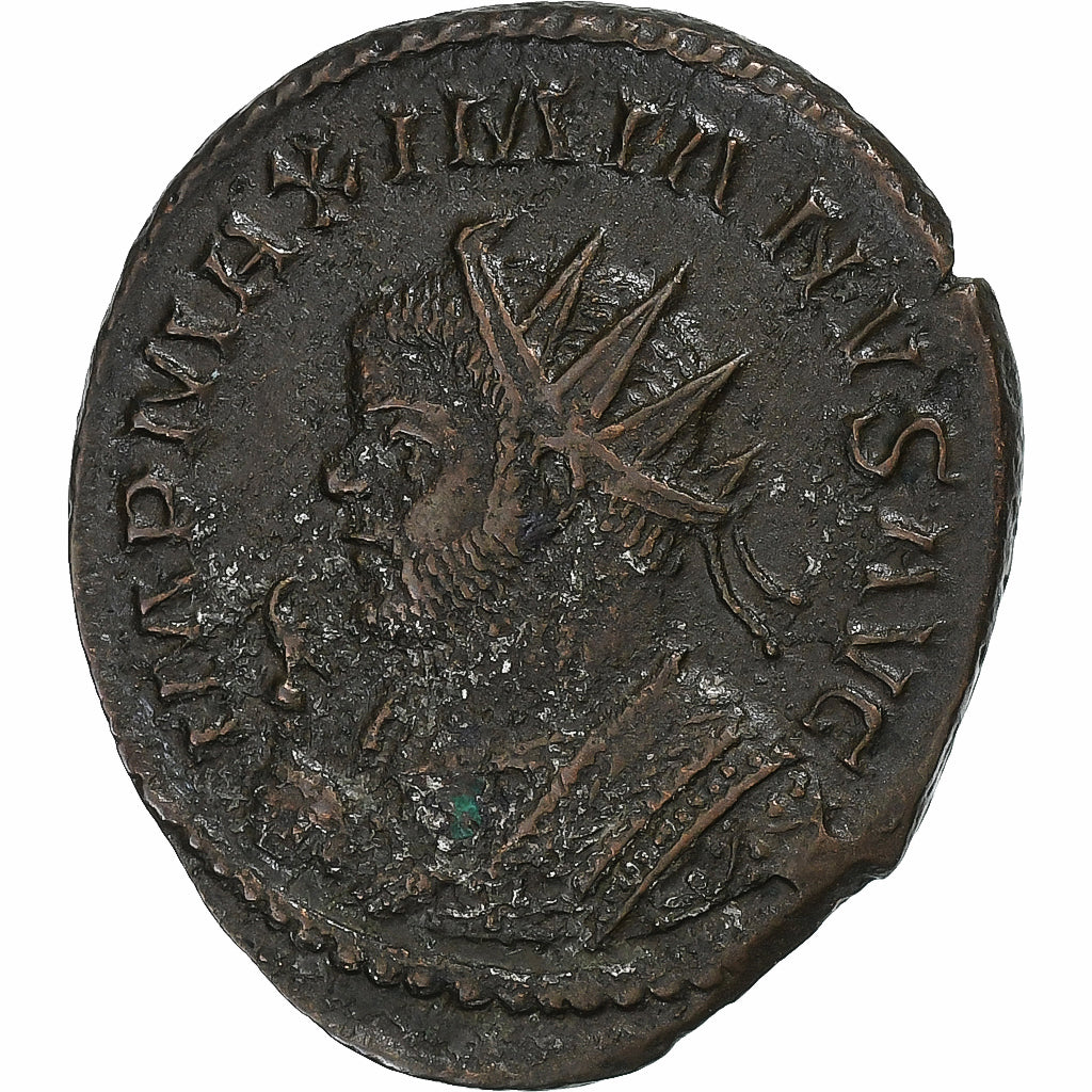 Maximien Hercule, Antoninien, 290-294, Lugdunum, Bronze, TTB+, RIC:422