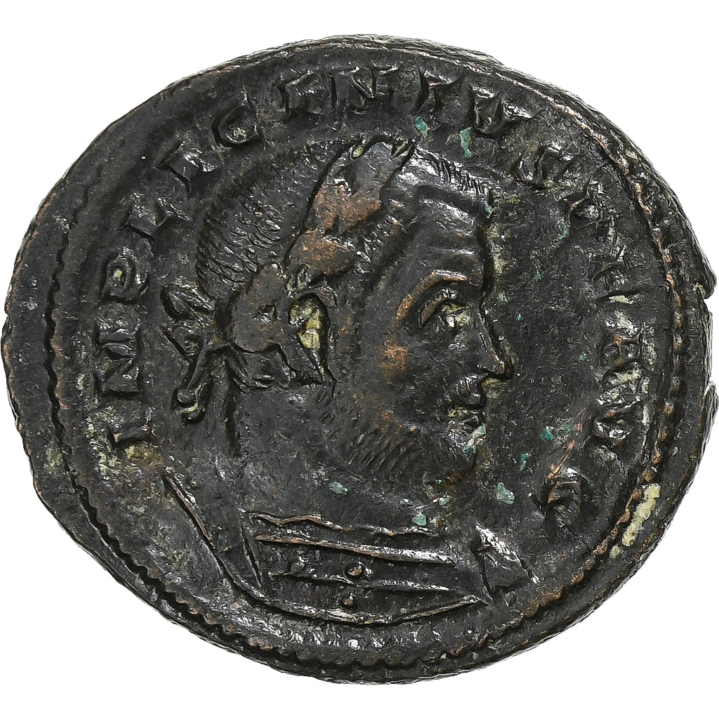 Licinius I, Follis, 310-313, Trier, Bronze, SS, RIC:845b