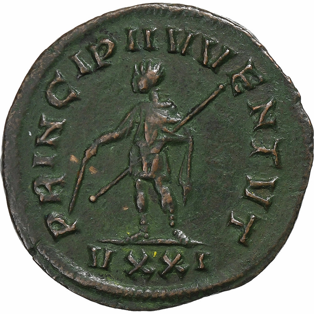 Numerian, Aurelianus, 282-283, Ticinum, Bronze, EF(40-45), RIC:366