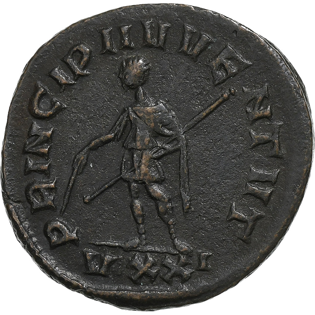Carinus, Aurelianus, 282-283, Ticinum, Bronze, AU(50-53)
