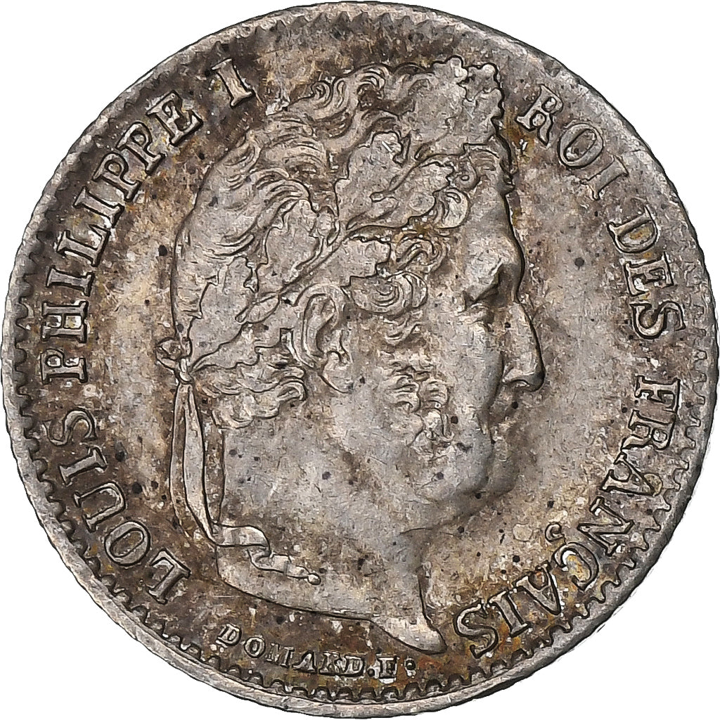 France, Louis-Philippe Ier, 1/4 Franc, 1834, Paris, Argent, SUP, Gadoury:355