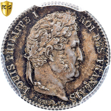 Frankrijk, Louis Philippe I, 1/4 Franc, 1840, Rouen, Zilver, PCGS, MS64