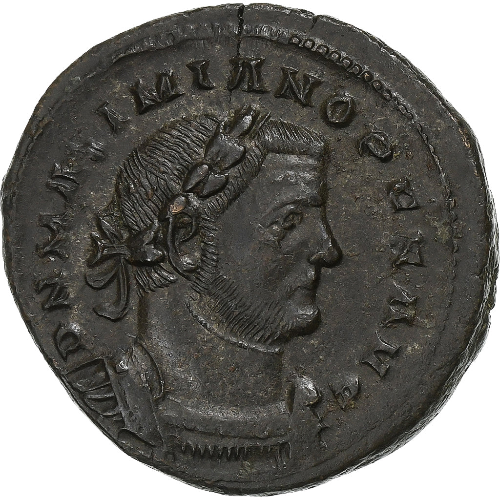 Maximianus, Follis, 307, London, Bronce, EBC, RIC:90
