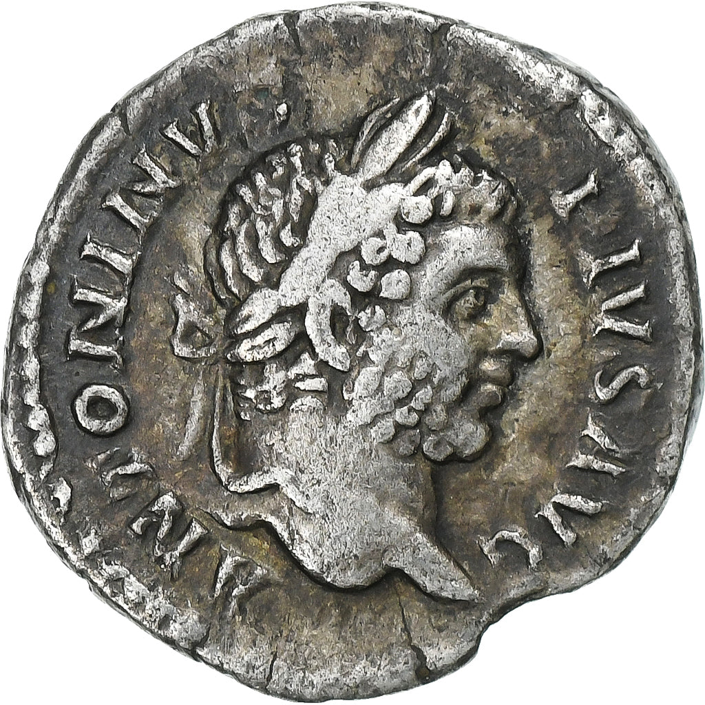 Caracalla, Denarius, 209, Rome, Plata, MBC, RIC:111