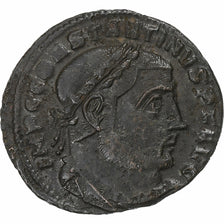 Constantine I, Follis, 312-313, Thessalonica, Bronze, SS+, RIC:61b