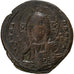 Basile II and Constantin VIII, Follis, ca. 976-1030/35, Constantinople, Bronze