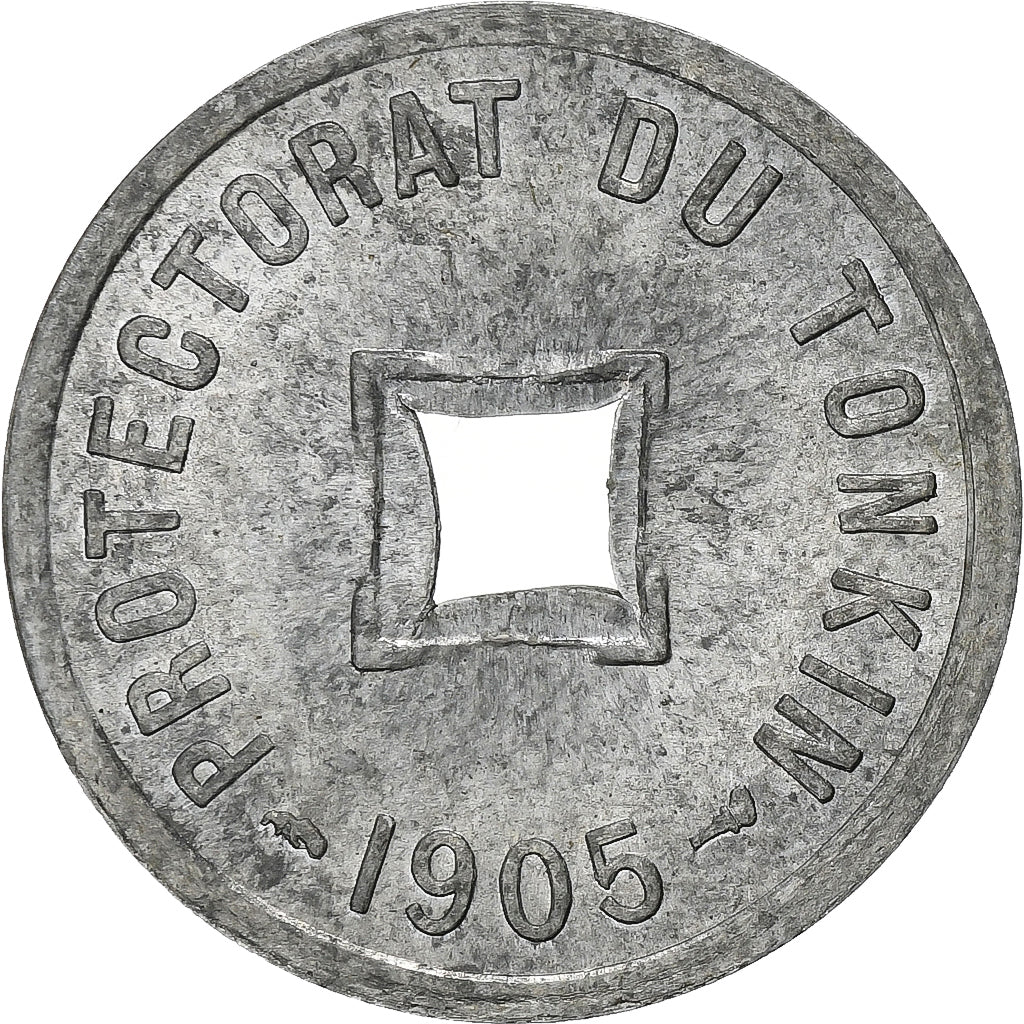 Tonkin, 1/600 Piastre, 1905, Zinc, VZ