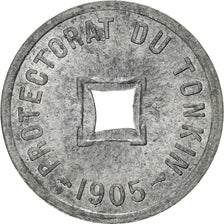 Tonkin, 1/600 Piastre, 1905, Zinc, VZ