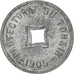 Tonkin, 1/600 Piastre, 1905, Zinc, VZ