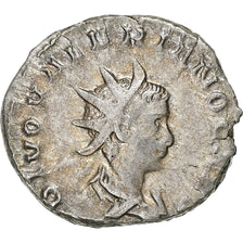 Divus Valerian II, Antoninianus, 257-258, Rome, Argento, BB+, RIC:9