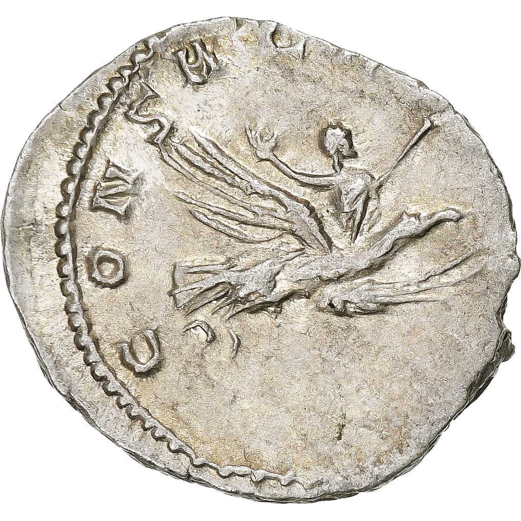 Divus Valerian II, Antoninianus, 257-258, Rome, Argento, BB+, RIC:9