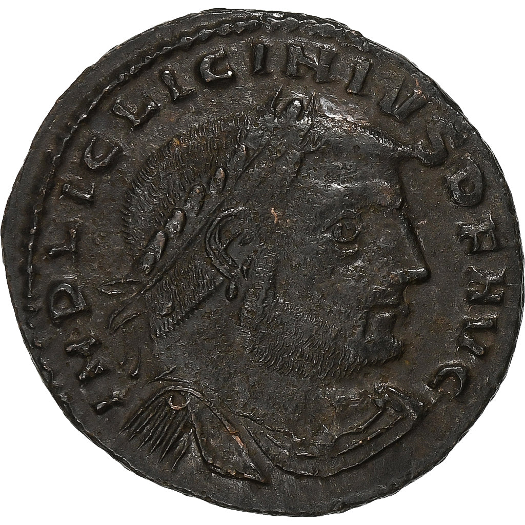 Licinius I, Follis, 312-313, Thessalonica, Bronze, SS+, RIC:60