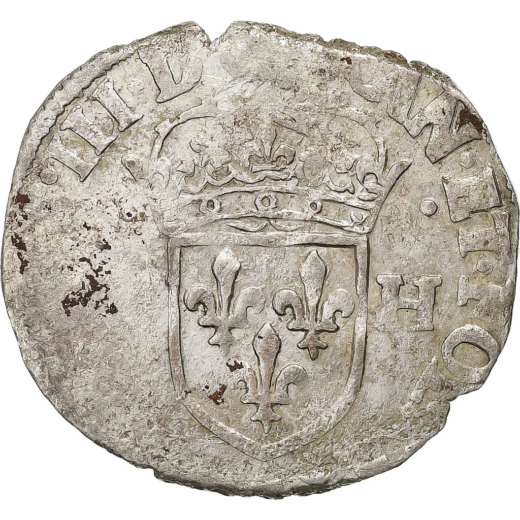 Francia, Henri III, Douzain aux deux H, 1575-1588, Paris, 1st Type, Argento