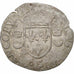 Frankrijk, Henri II, Douzain aux croissants, Uncertain date, Troyes, Billon