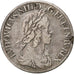 Francia, Louis XIII, 1/4 Ecu, 1643, Paris, rose, Plata, BC+, Gadoury:48