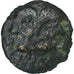 Suessiones, Bronze à la tête janiforme, ca. 60-40 BC, Bronzo, B+