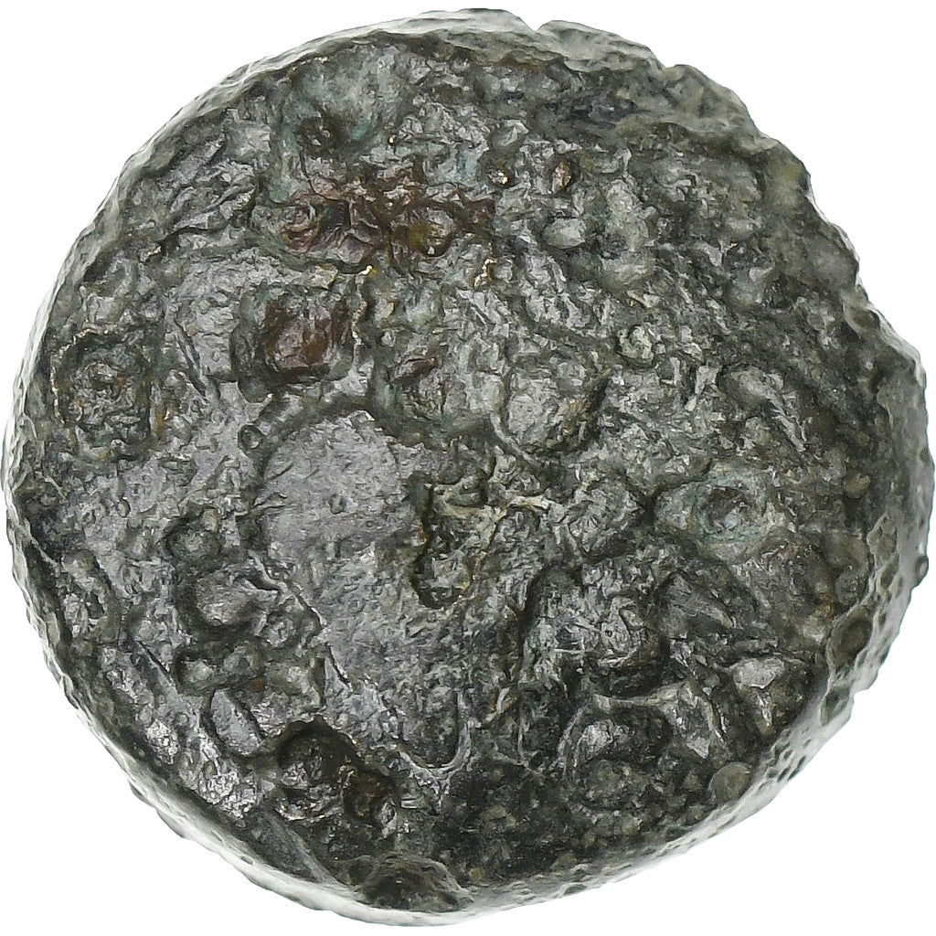 Senones, Bronze YLLYCCI à l'oiseau, ca. 80-50 BC, Bronzen, FR+, Delestrée:2637