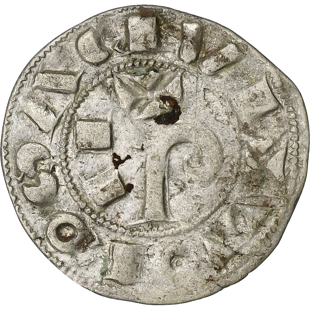 Comté de Toulouse, Raymond V/VI/VII, Denier, 1148-1249, Toulouse, Billon, TTB