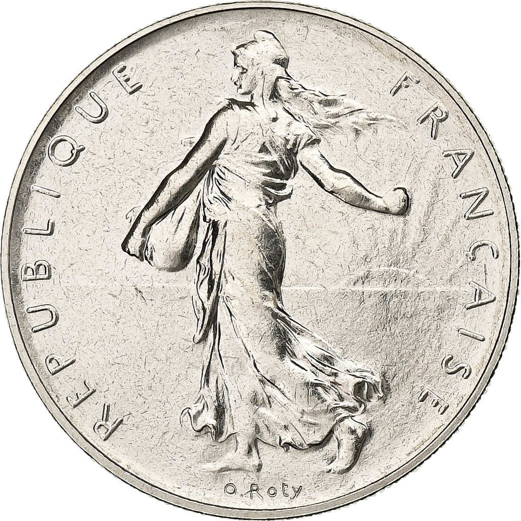 France, 1 Franc, Semeuse, 1980, Paris, série FDC, Nickel, FDC, Gadoury:474