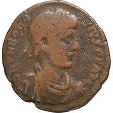 Theodosius I, Follis, 378-383, Uncertain mint, Bronze, F(12-15)