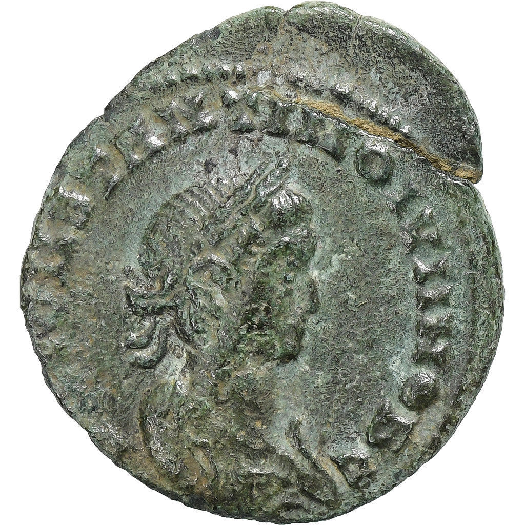 Constantine II, Follis, 319-320, Lyon - Lugdunum, Bronze, SS, RIC:76