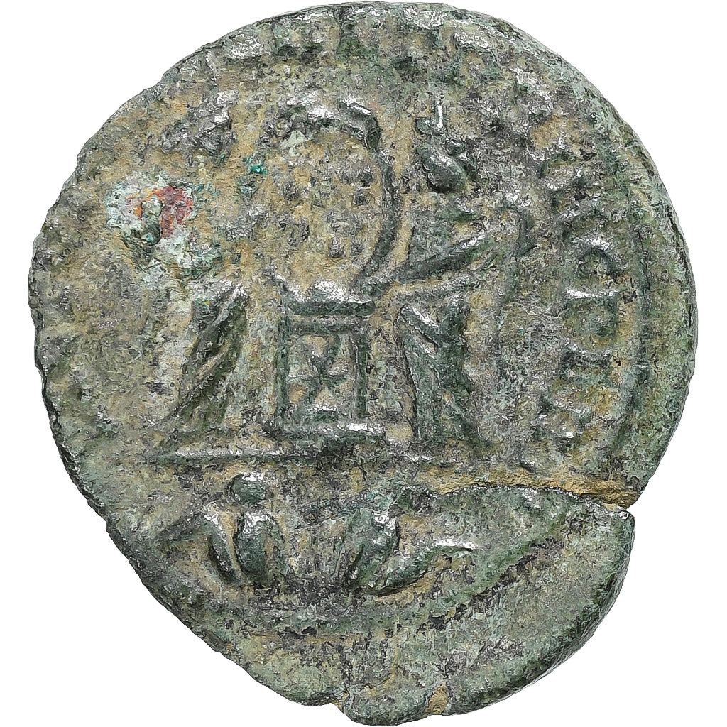 Constantine II, Follis, 319-320, Lyon - Lugdunum, Bronze, SS, RIC:76