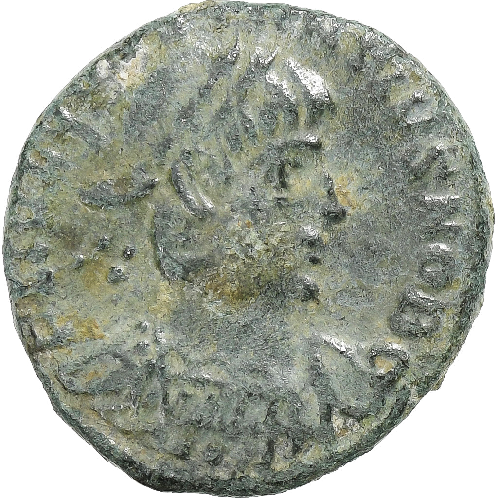 Constantius II, Follis, 335-337, Trier, Bronzo, BB+, RIC:592