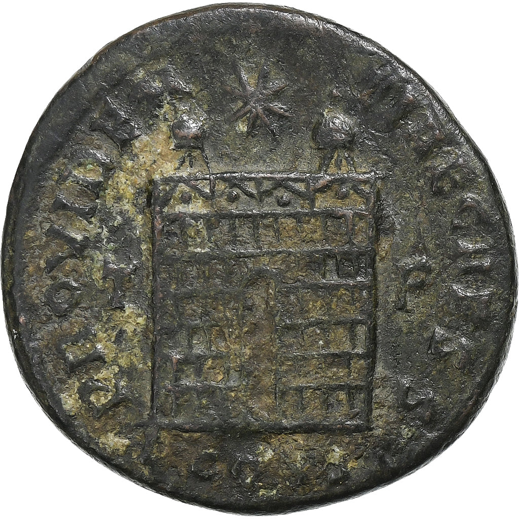 Constantius II, Follis, 329, Arles, Bronze, EF(40-45), RIC:330